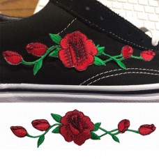 Patch de Rosas para Vans Old Skool